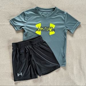 Under Armour Graphic Tee and Shorts Set